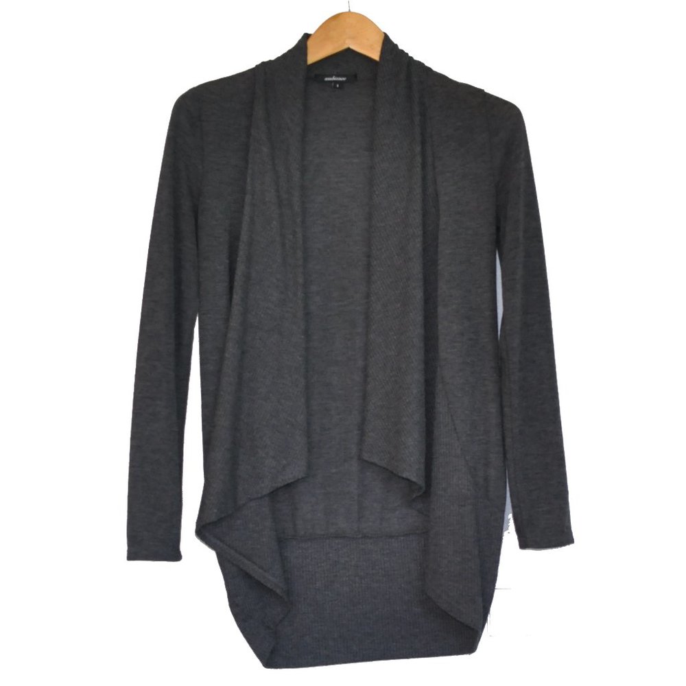 Ambiance dark grey lightweight cardigan S